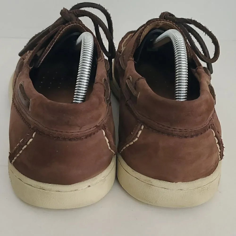 Tommy Bahama Arlington Boat Brown Leather Shoes Men’s Sz 11.5 M